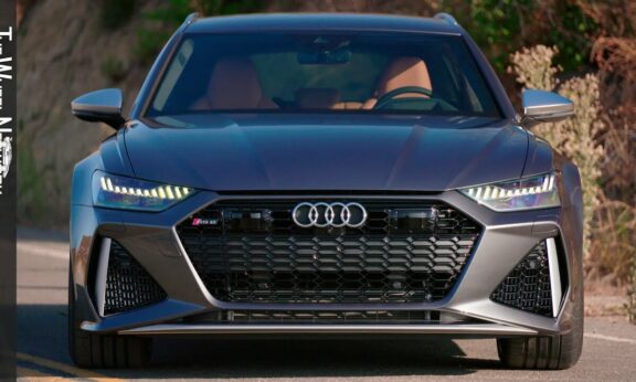 2020 Audi RS6 Avant in Malibu | Daytona Grey | Driving, Interior, Exterior