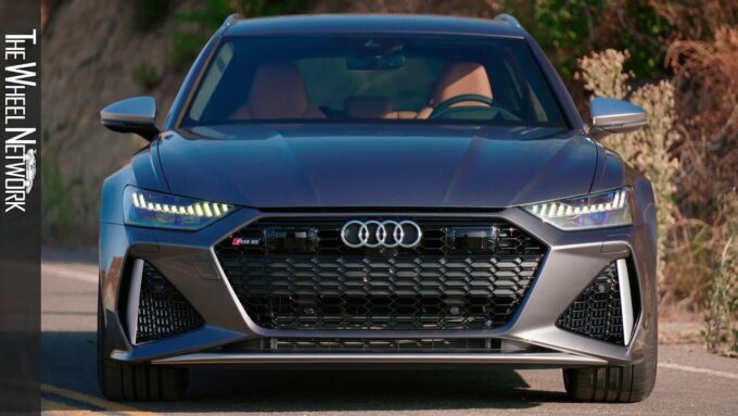 2020 Audi RS6 Avant in Malibu | Daytona Grey | Driving, Interior, Exterior