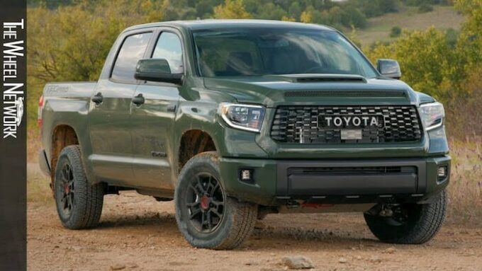 2020 Toyota Tundra TRD Pro | Army Green | Trail Driving, Interior, Exterior
