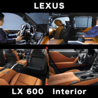 レクサス 新型LX600 ラグジュアリーな内装を紹介