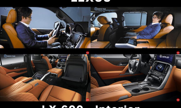 2022 レクサスLX600インテリアディテール/高級SUV ｜4Drive Time（2021/10/16）