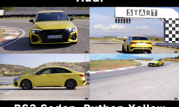 2022 Audi RS3 Sedan | Python Yellow | Track Driving in Greece｜The Wheel Network（2021/10/26）