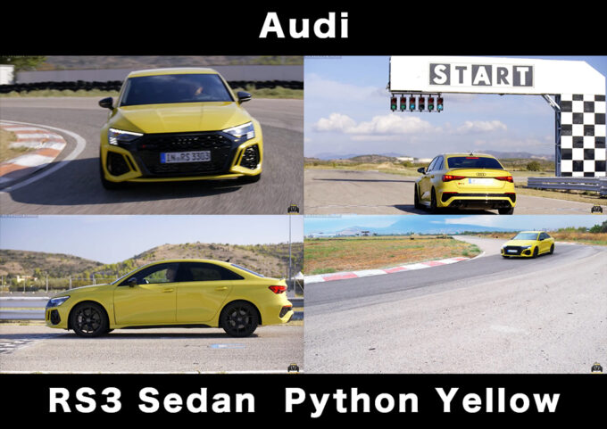 2022 Audi RS3 Sedan | Python Yellow | Track Driving in Greece｜The Wheel Network（2021/10/26）