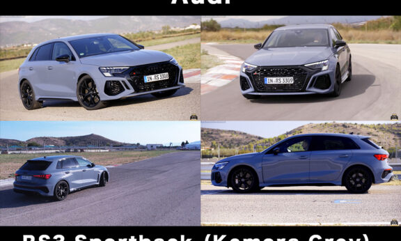 2022 Audi RS3 Sportback | Kemora Grey | Track Driving in Greece｜The Wheel Network（2021/10/26）